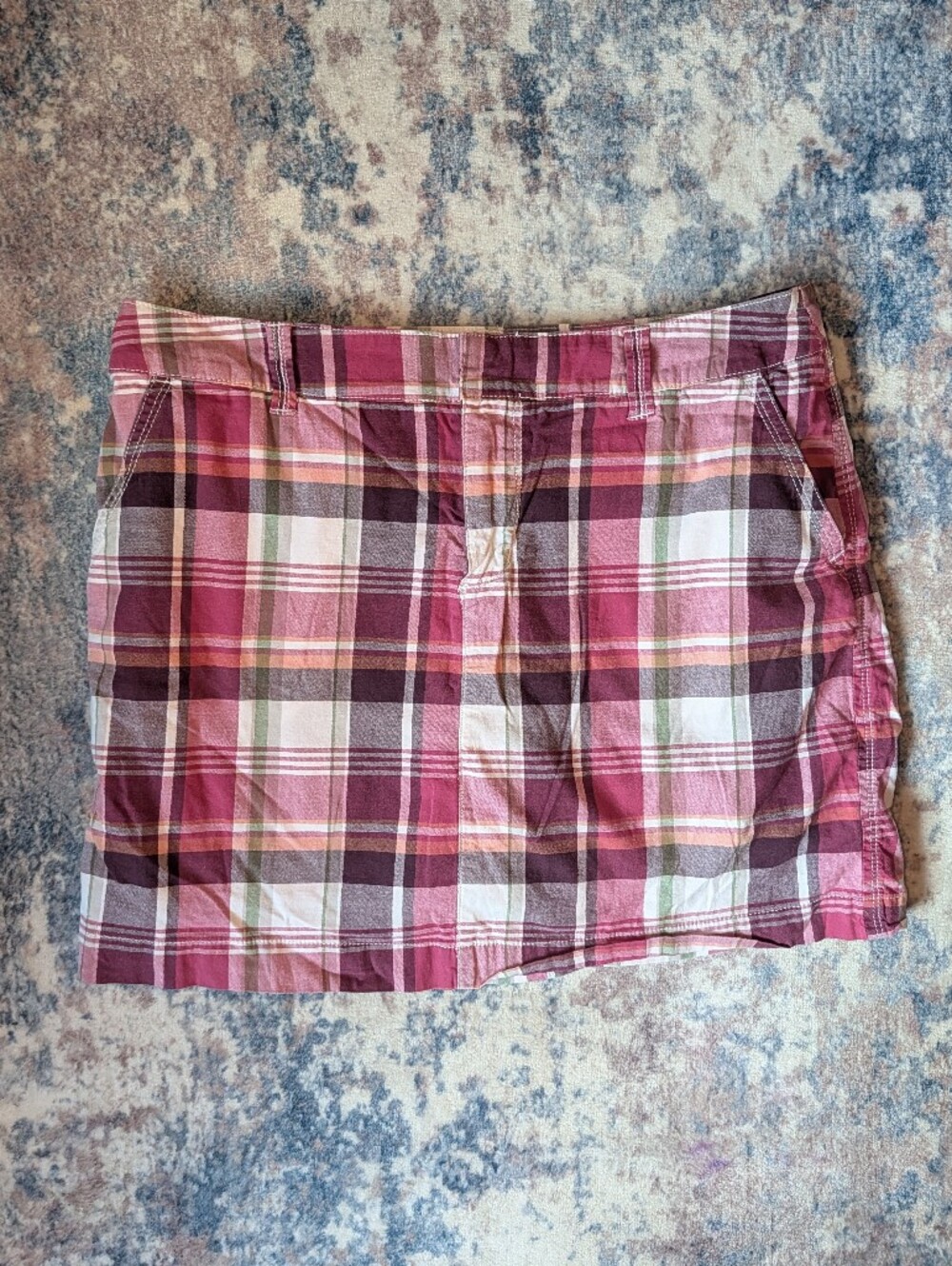 Sonoma Plaid Mini Skort